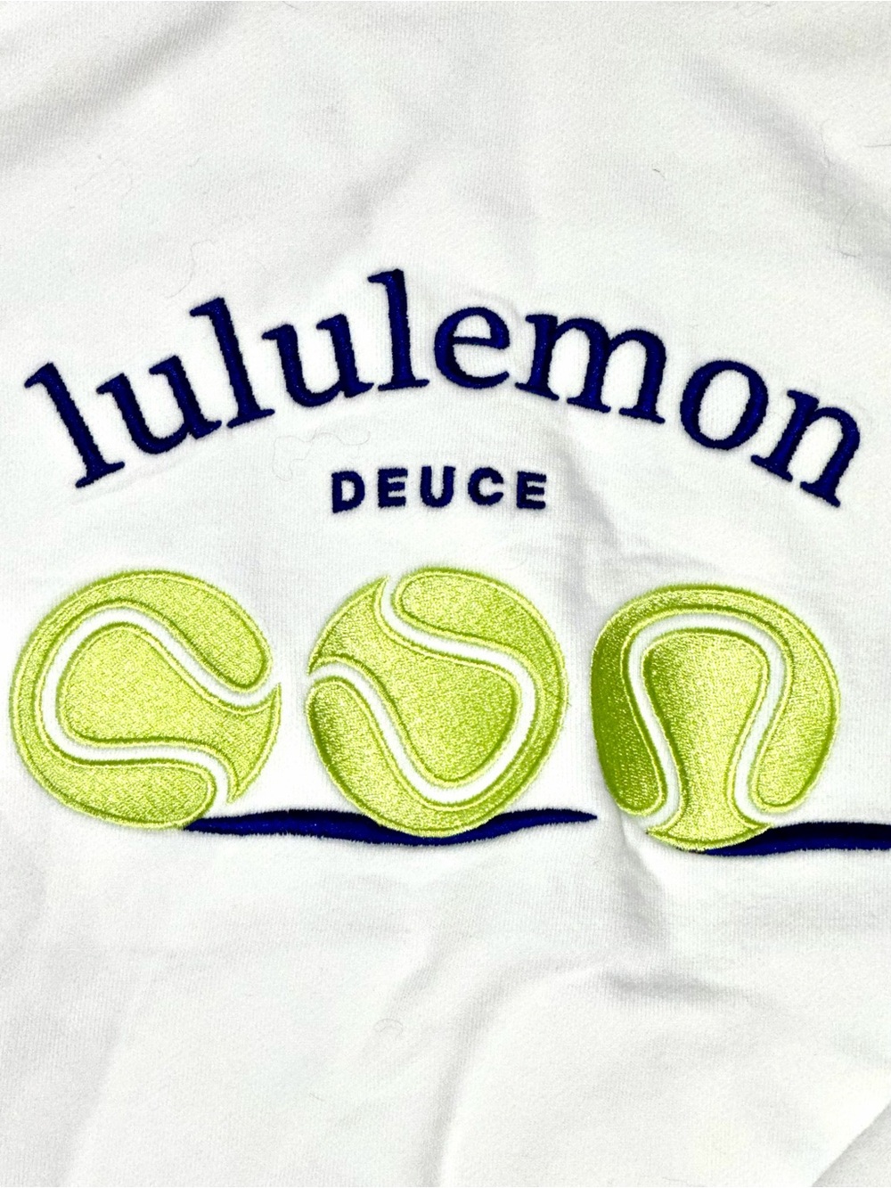 Lululemon Cotton Terry Tennis Half Zip *Deuce size Small - Picture 7 of 8